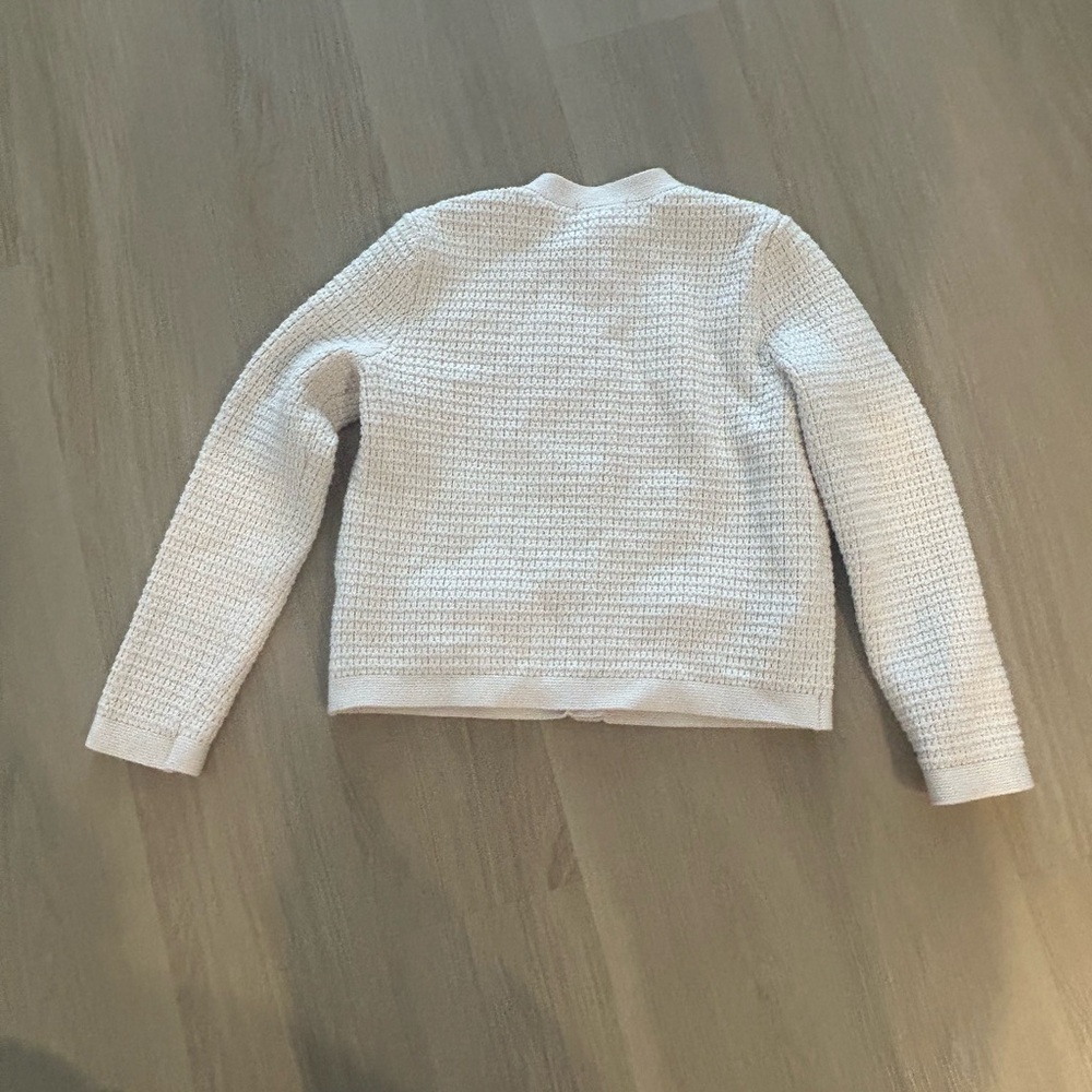 Uniqlo Women's Button-Up Cream Cardigan - Picture 3 of 5